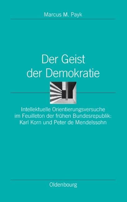 Produktbild: Der Geist der Demokratie