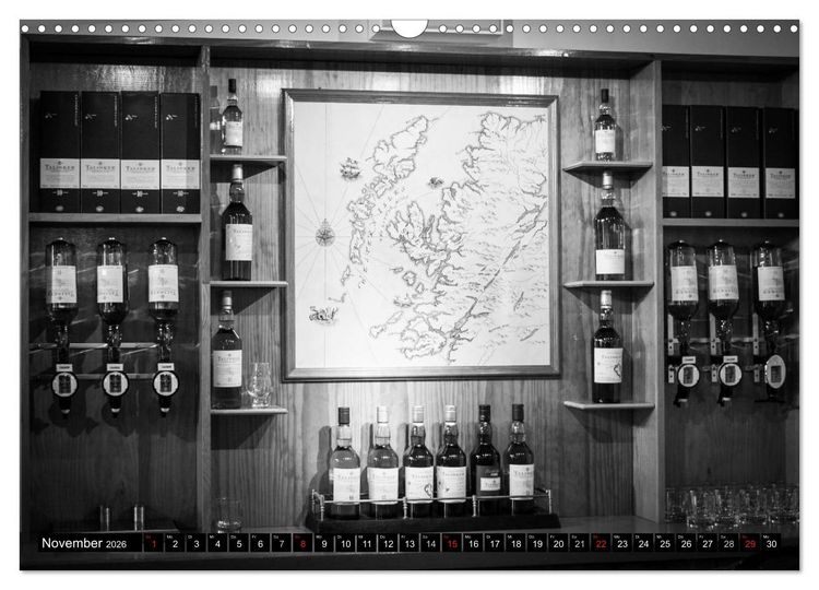 Produktbild: Schottischer Whisky (Wandkalender 2026 DIN A3 quer), CALVENDO Monatskalender