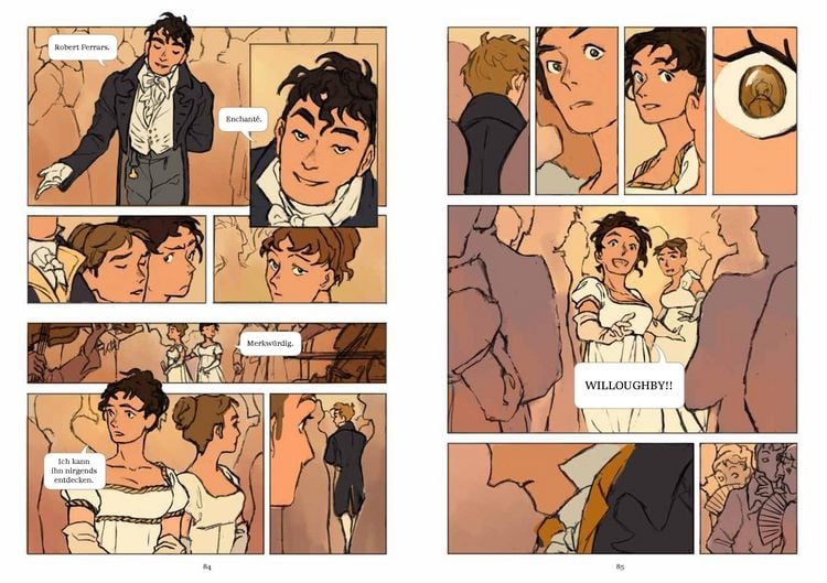 Produktbild: Verstand und Gef&uuml;hl - die Graphic Novel nach Jane Austen