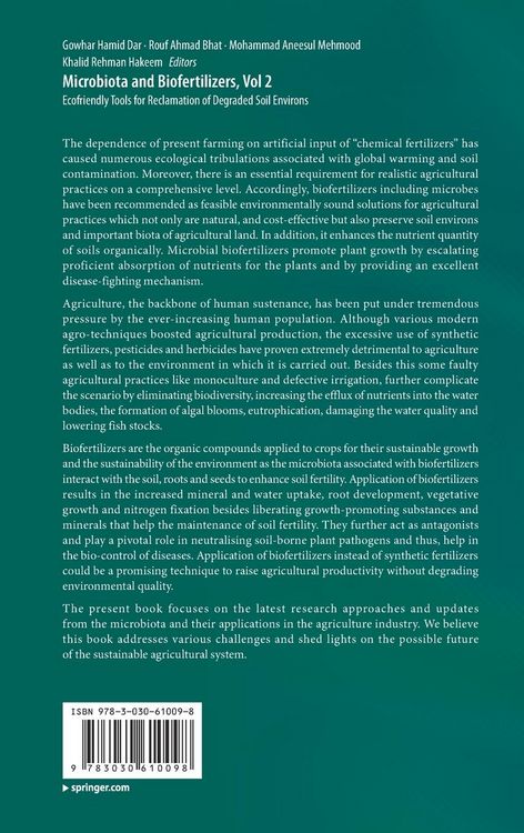 Produktbild: Microbiota and Biofertilizers, Vol 2