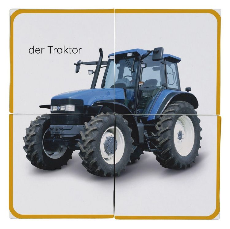 Produktbild: Erstes Lernen W&uuml;rfelpuzzle. Bauernhof