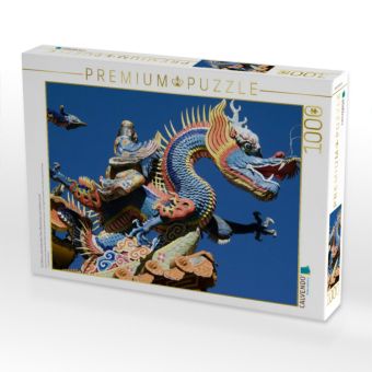 Produktbild: CALVENDO Puzzle Ein Bild aus dem Kalender China Mysteri&ouml;ses und sch&ouml;nes Land | 1000 Teile Lege-Gr&ouml;&szlig;e 64x48cm Foto-Puzzle f&uuml;r gl&uuml;ckliche Stunden