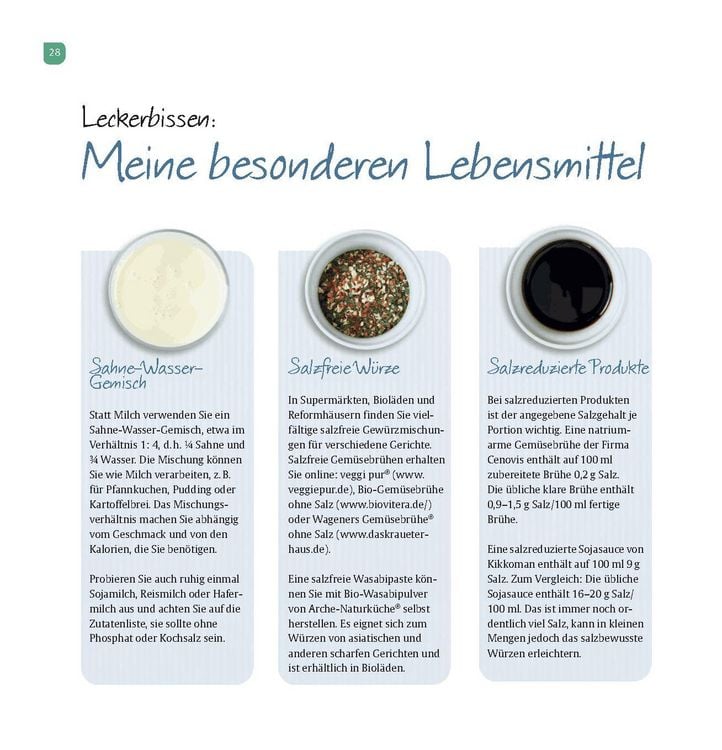 Produktbild: K&ouml;stlich essen Nierenerkrankungen