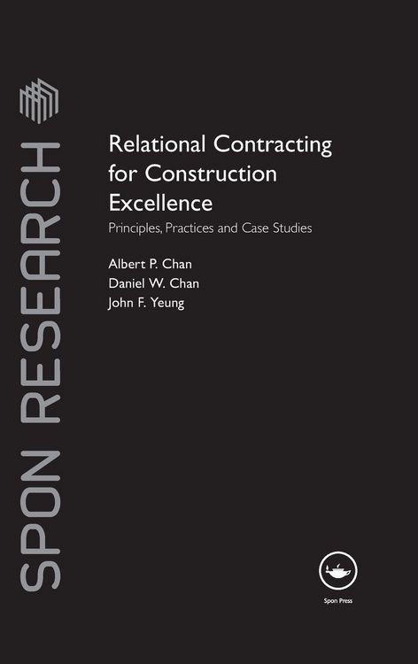 Produktbild: Relational Contracting for Construction Excellence