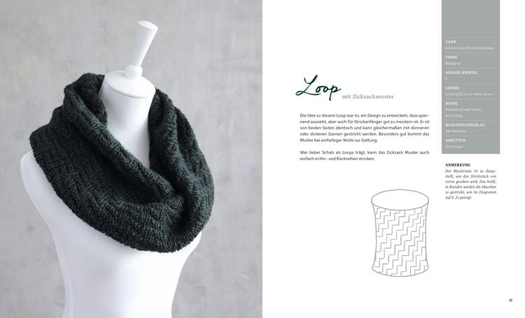 Produktbild: Rechte Masche, linke Masche. Japanische T&uuml;cher und Schals stricken.