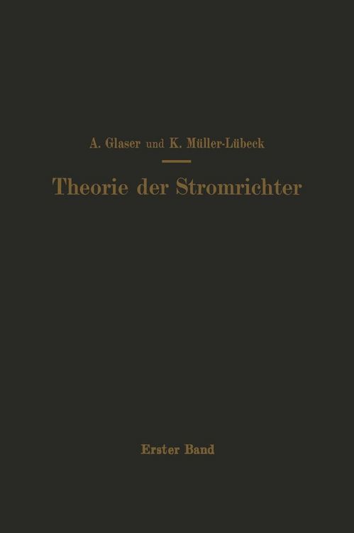Produktbild: Einf&uuml;hrung in die Theorie der Stromrichter