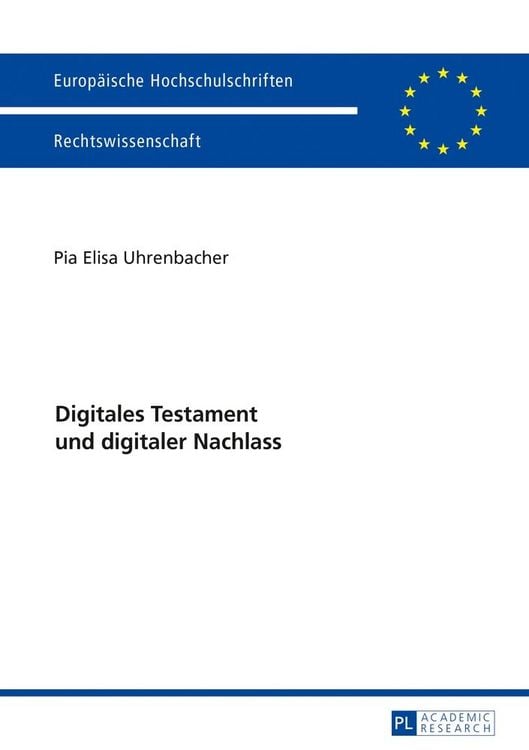 Produktbild: Digitales Testament und digitaler Nachlass