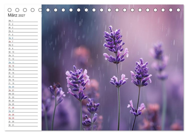 Produktbild: Ein Hauch von S&uuml;den (Tischkalender 2027 DIN A5 quer), CALVENDO Monatskalender