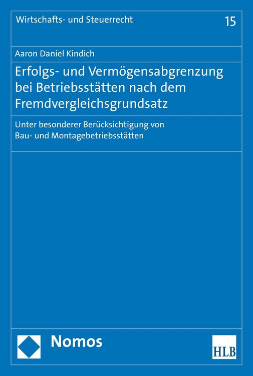 Produktbild: Erfolgs- und Verm&ouml;gensabgrenzung bei Betriebsst&auml;tten nach dem Fremdvergleichsgrundsatz