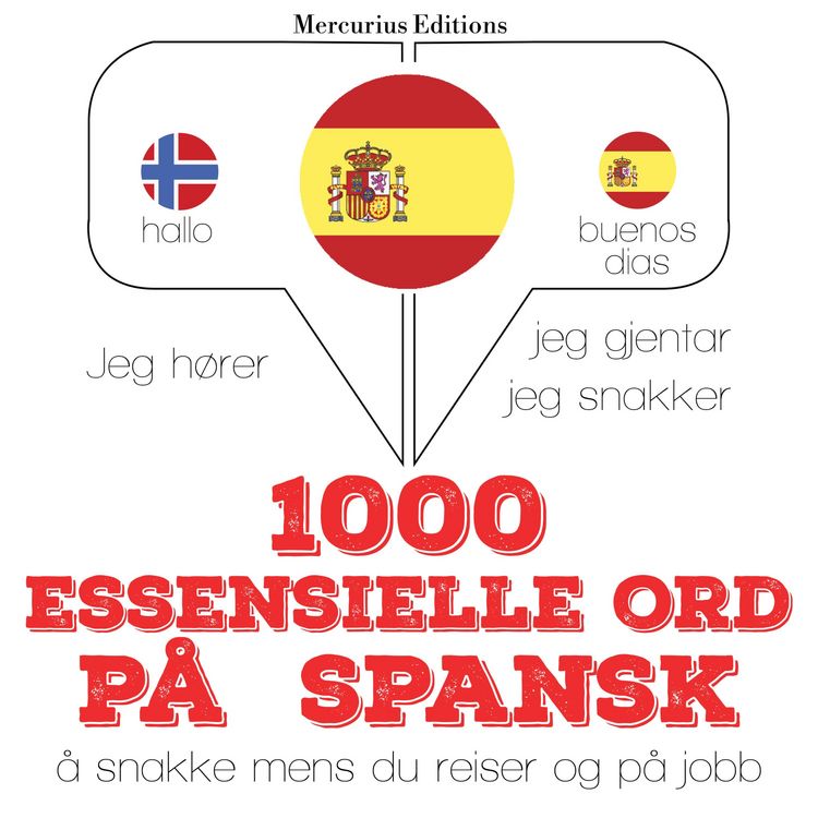 Produktbild: 1000 essensielle ord p&aring; spansk