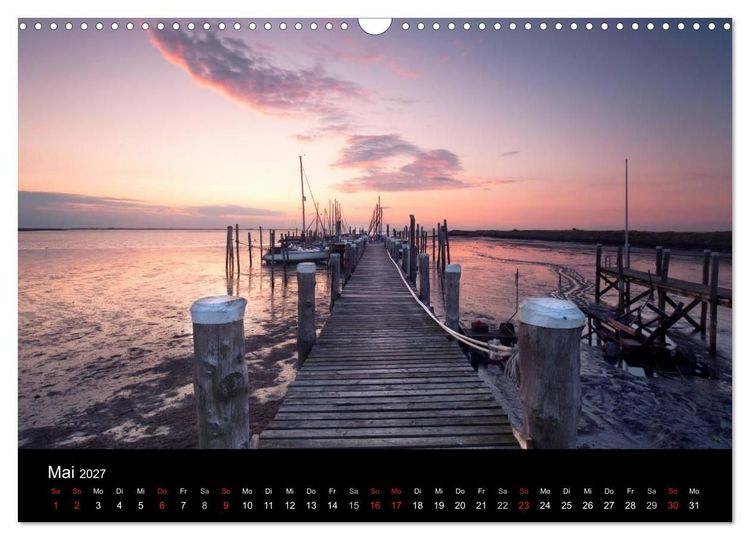 Produktbild: SYLT hinter den D&uuml;nen (Wandkalender 2027 DIN A3 quer), CALVENDO Monatskalender