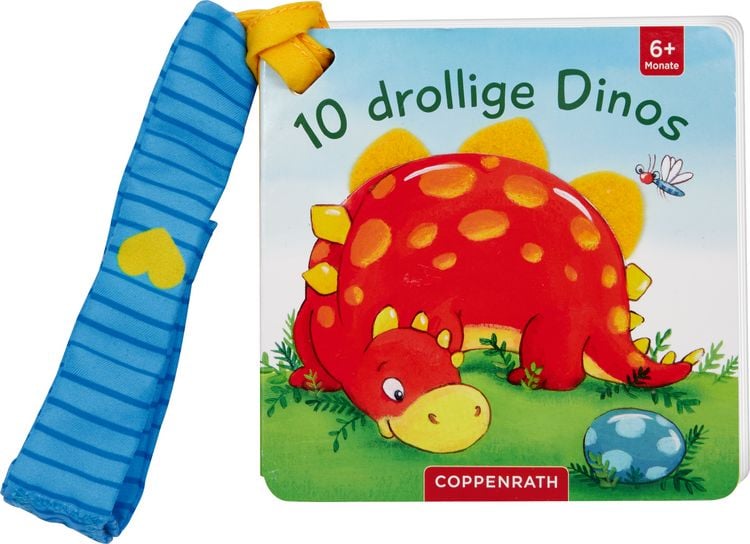 Produktbild: Mein erstes F&uuml;hl-Buch f&uuml;r den Buggy: 10 drollige Dinos