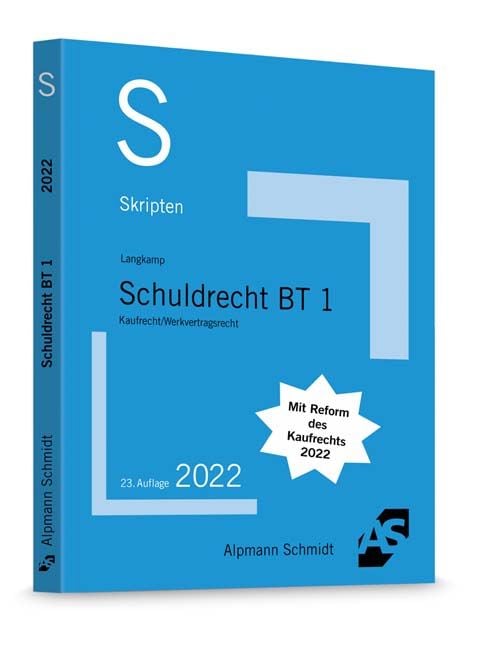 Produktbild: Skript Schuldrecht BT 1