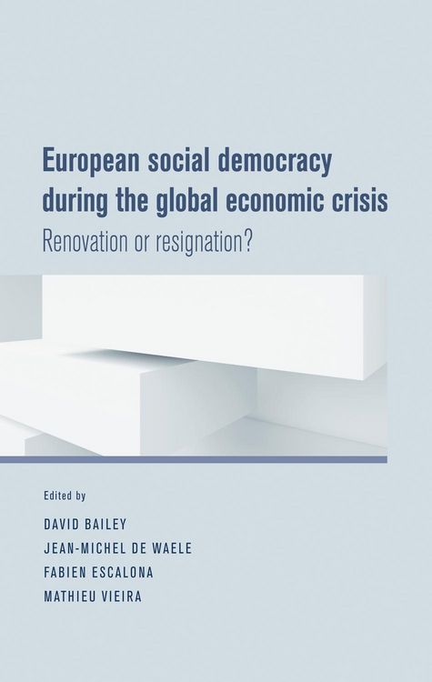 Produktbild: European social democracy during the global economic crisis