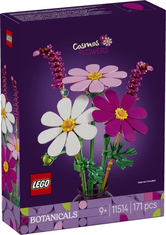 Produktbild: LEGO Botanicals 11514 Kosmeen, Kunstblumen Modellbau f&uuml;r Kinder