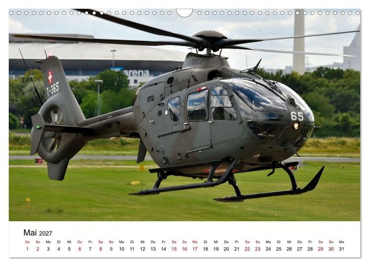 Produktbild: Hubschrauberdynamik in allen Facetten (Wandkalender 2027 DIN A3 quer), CALVENDO Monatskalender