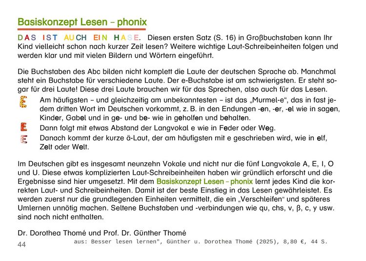 Produktbild: Besser lesen lernen