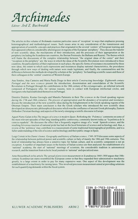 Produktbild: The Sciences in the European Periphery During the Enlightenment