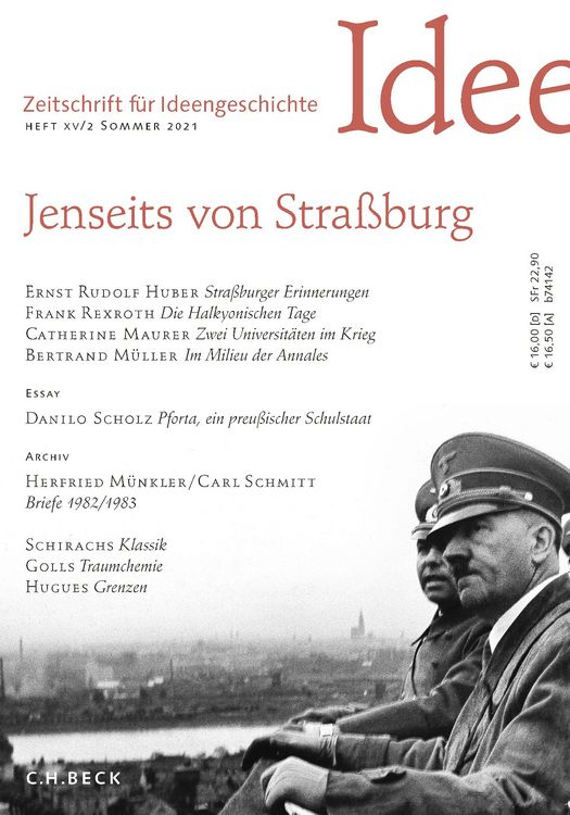 Produktbild: Zeitschrift f&uuml;r Ideengeschichte Heft XV/2 Sommer 2021