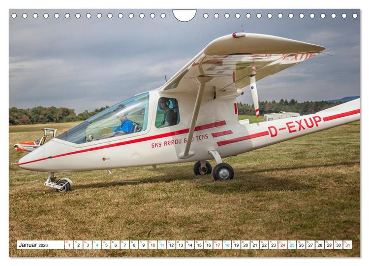 Produktbild: Vielfalt am Fliegerfest (Wandkalender 2026 DIN A4 quer), CALVENDO Monatskalender