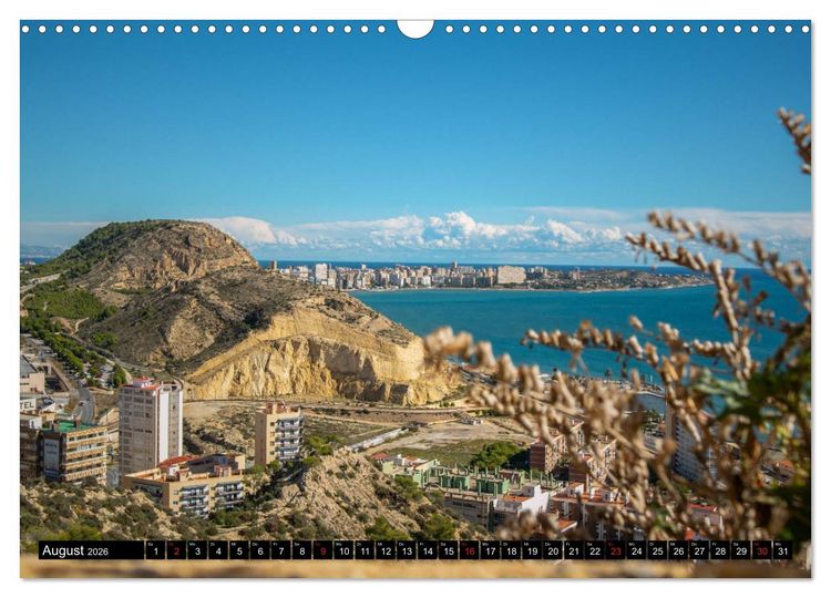 Produktbild: ALICANTE INSIDE - Monatskalender &uuml;ber die Stadt Alicante (Wandkalender 2026 DIN A3 quer), CALVENDO Monatskalender