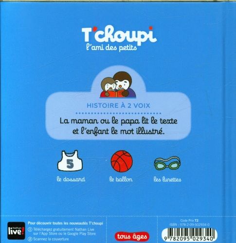 Produktbild: T'choupi champion de sport