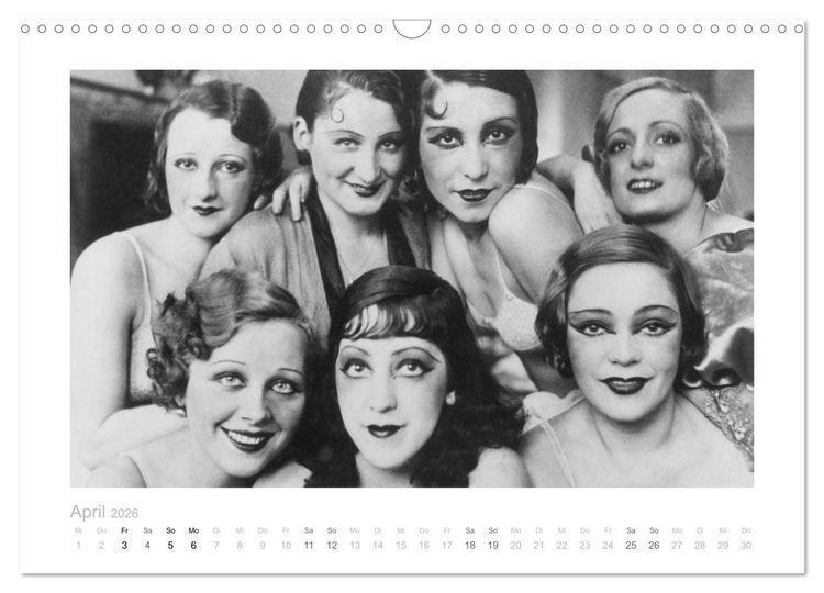 Produktbild: Die 20er Jahre - Glanz und Glorie (Wandkalender 2026 DIN A3 quer), CALVENDO Monatskalender