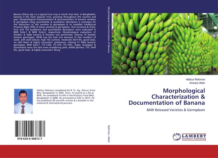 Produktbild: Morphological Characterization & Documentation of Banana