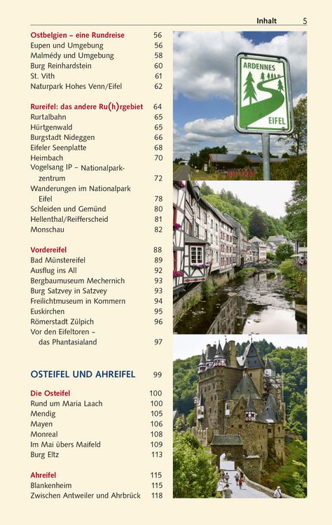 Produktbild: TRESCHER Reisef&uuml;hrer Eifel