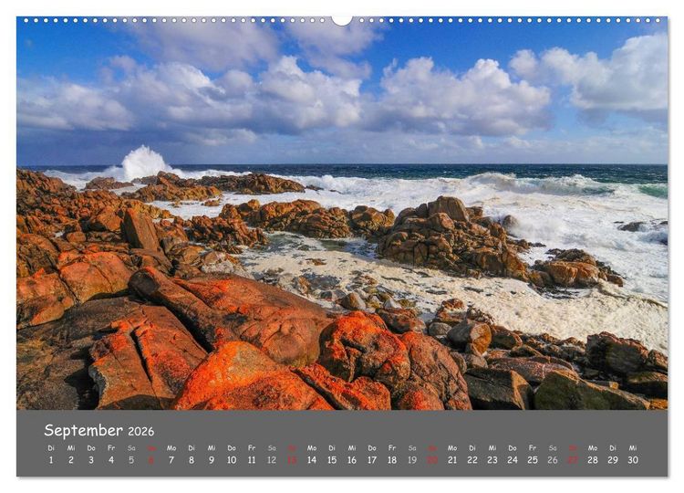 Produktbild: Naturlandschaften Tasmaniens (hochwertiger Premium Wandkalender 2026 DIN A2 quer), Kunstdruck in Hochglanz