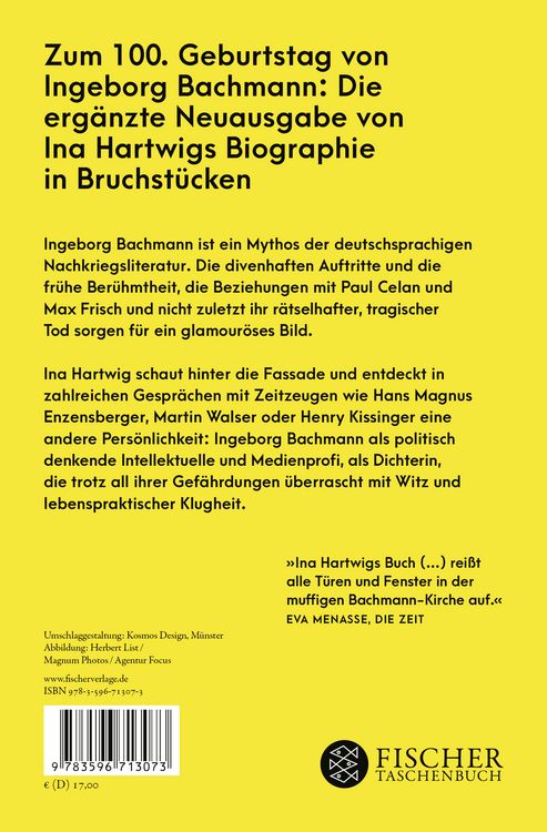 Produktbild: Wer war Ingeborg Bachmann?