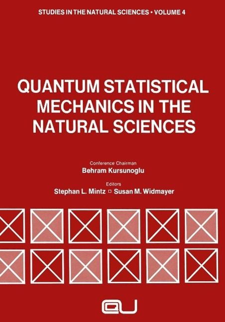 Produktbild: Quantum Statistical Mechanics in the Natural Sciences