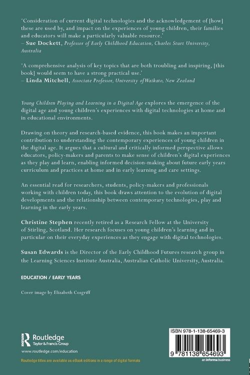 Produktbild: Young Children Playing and Learning in a Digital Age