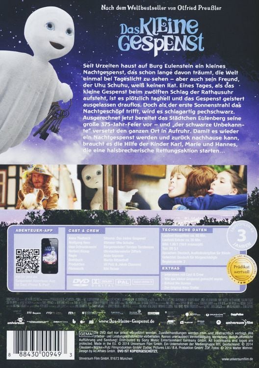 Produktbild: Das kleine Gespenst