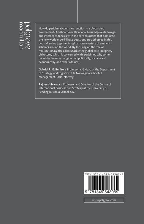 Produktbild: Multinationals on the Periphery