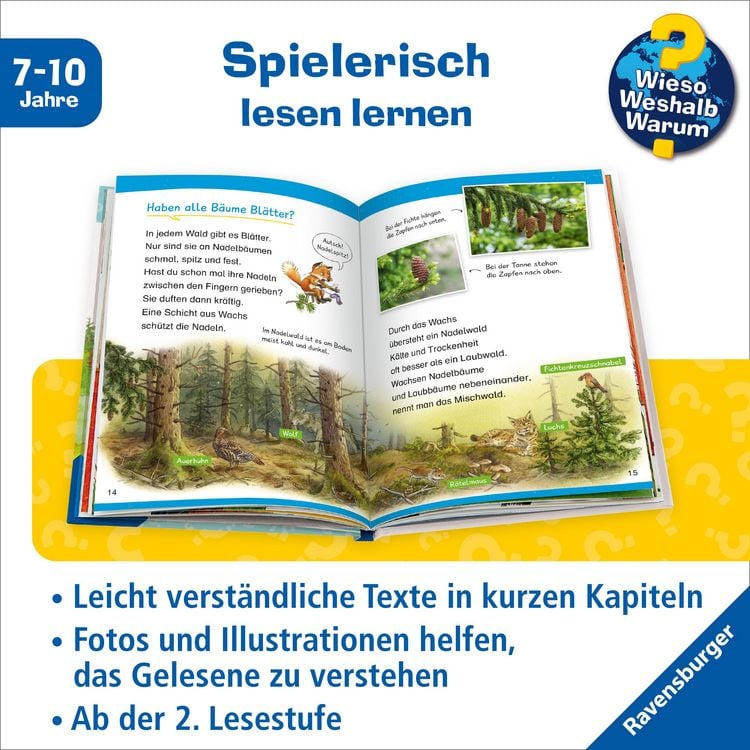 Produktbild: Wieso? Weshalb? Warum? Erstleser, Band 17 - Im Wald