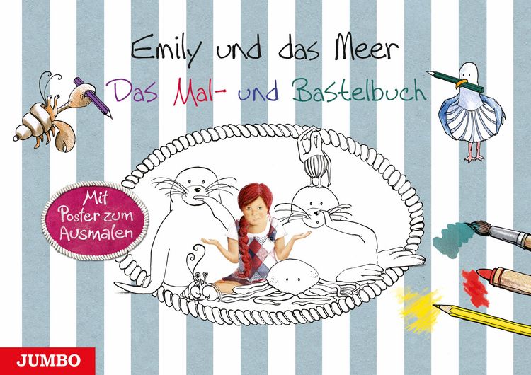 Emily und das Meer. Das Mal- und Bastelbuch