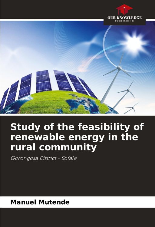 Produktbild: Study of the feasibility of renewable energy in the rural community