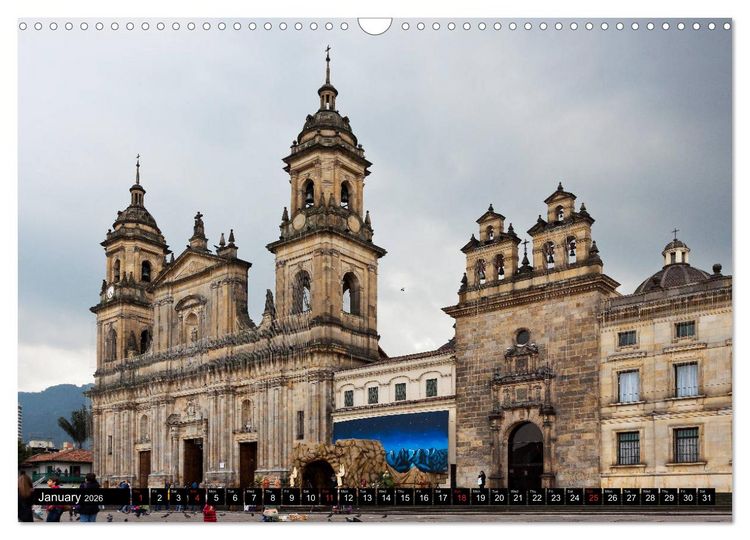 Produktbild: Colombia - An Exciting Journey (Wall Calendar 2026 DIN A3 landscape), CALVENDO 12 Month Wall Calendar
