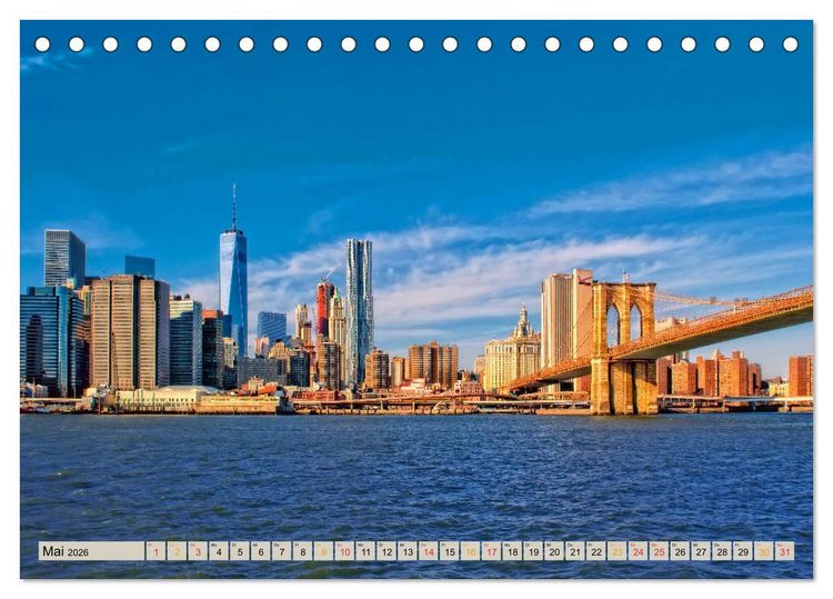 Produktbild: Die 12 meistbesuchten St&auml;dte der Welt (Tischkalender 2026 DIN A5 quer), CALVENDO Monatskalender