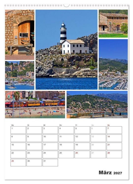 Produktbild: Hola Mallorca (Wandkalender 2027 DIN A2 hoch), CALVENDO Monatskalender