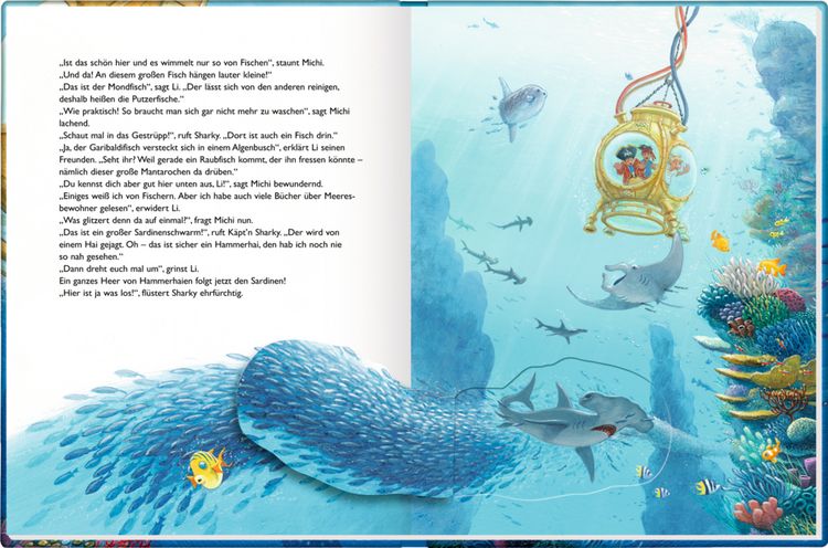 Produktbild: K&Atilde;&curren;pt'n Sharky und der Schatz in der Tiefsee