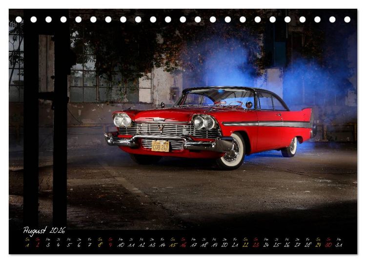 Produktbild: John Carpenter&acute;s Christine (Tischkalender 2026 DIN A5 quer), CALVENDO Monatskalender
