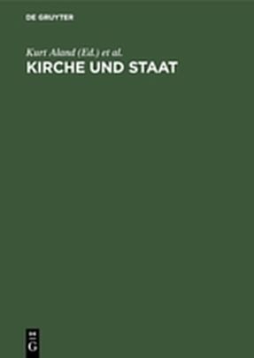 Produktbild: Kirche und Staat