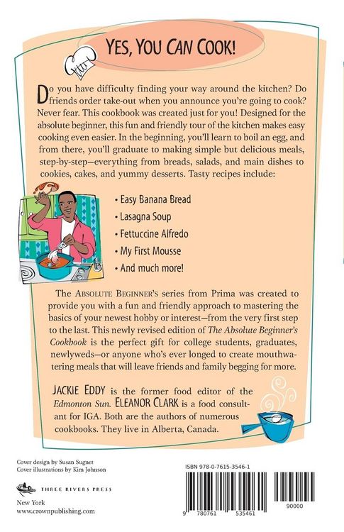 Produktbild: The Absolute Beginner's Cookbook, Revised 3rd Edition