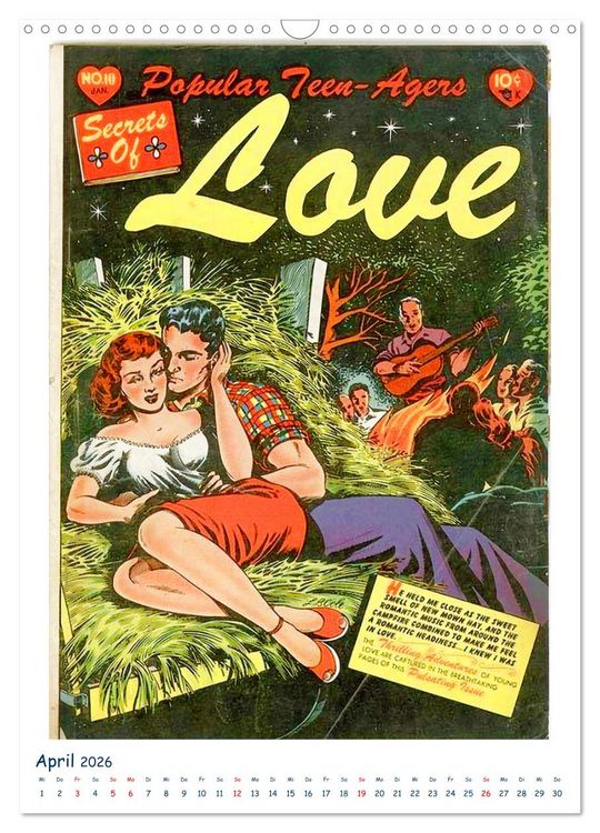 Produktbild: Love and Drama (Wandkalender 2026 DIN A3 hoch), CALVENDO Monatskalender