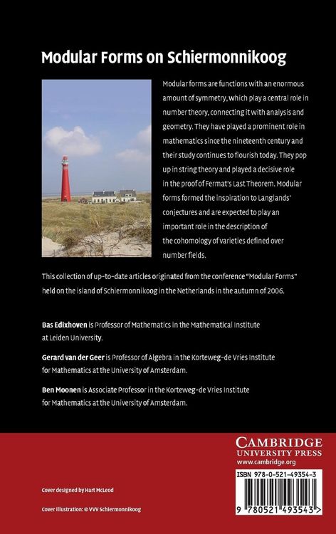 Produktbild: Modular Forms on Schiermonnikoog