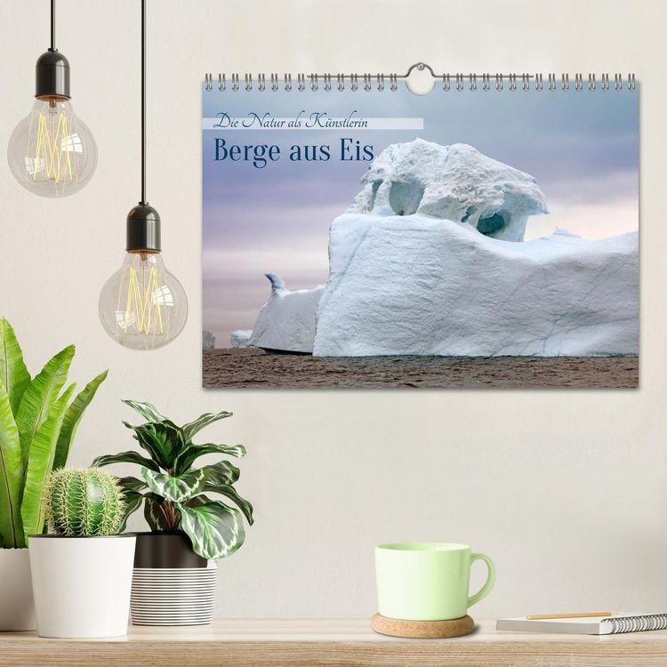 Produktbild: Berge aus Eis (Wandkalender 2026 DIN A4 quer), CALVENDO Monatskalender