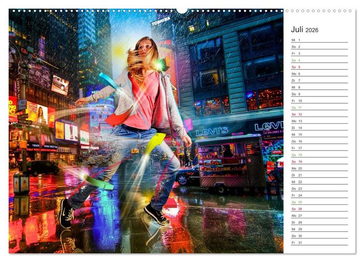 Produktbild: HipHopDance (hochwertiger Premium Wandkalender 2026 DIN A2 quer), Kunstdruck in Hochglanz