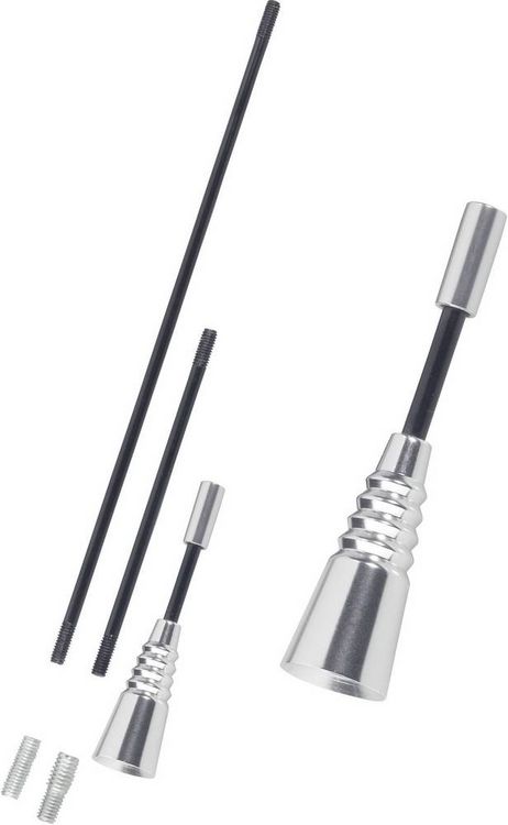 Produktbild: Eufab 17579 Aluminium Auto-Stabantenne Aluminium